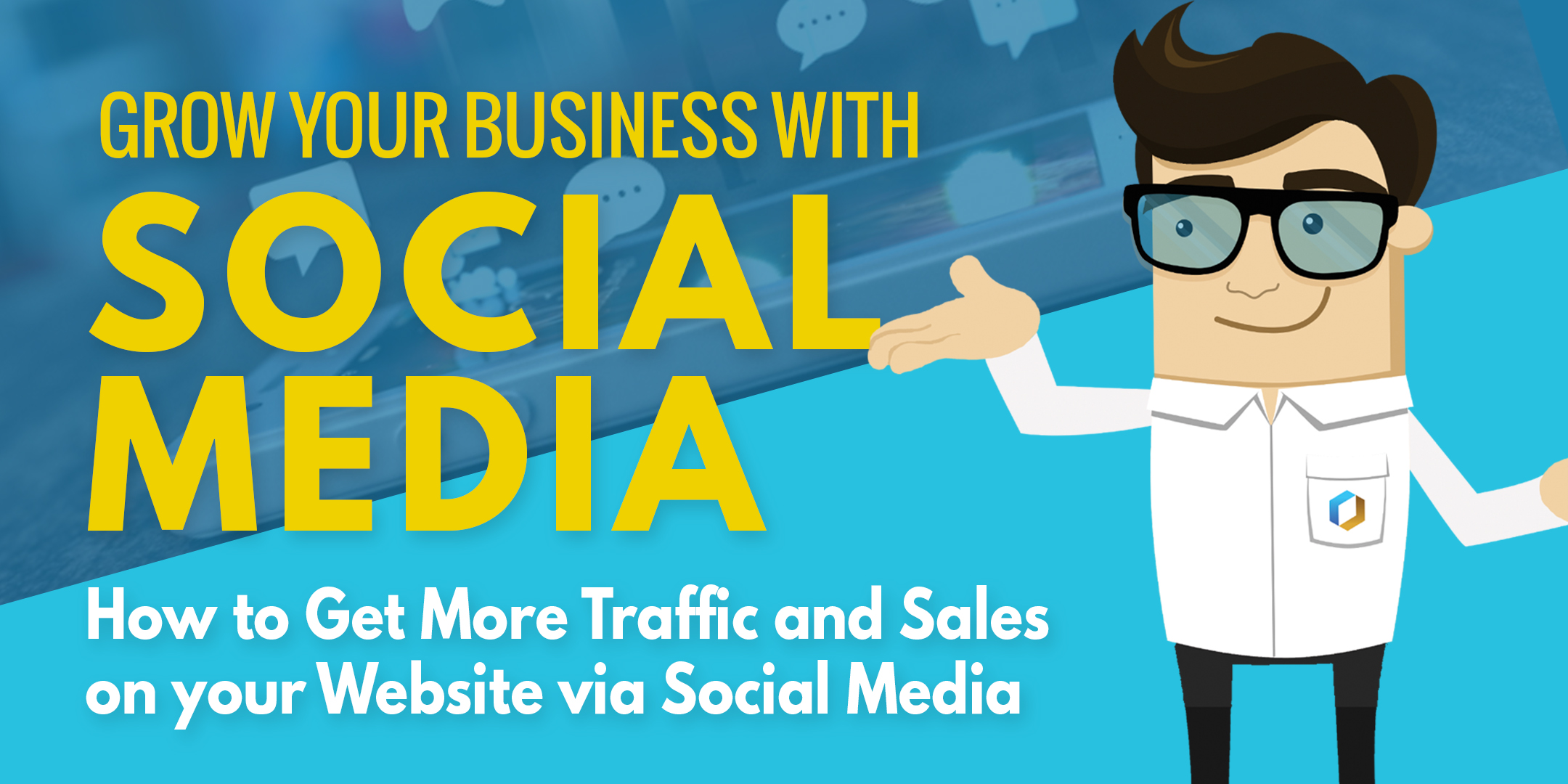How to Increase your website traffic and sales using social media