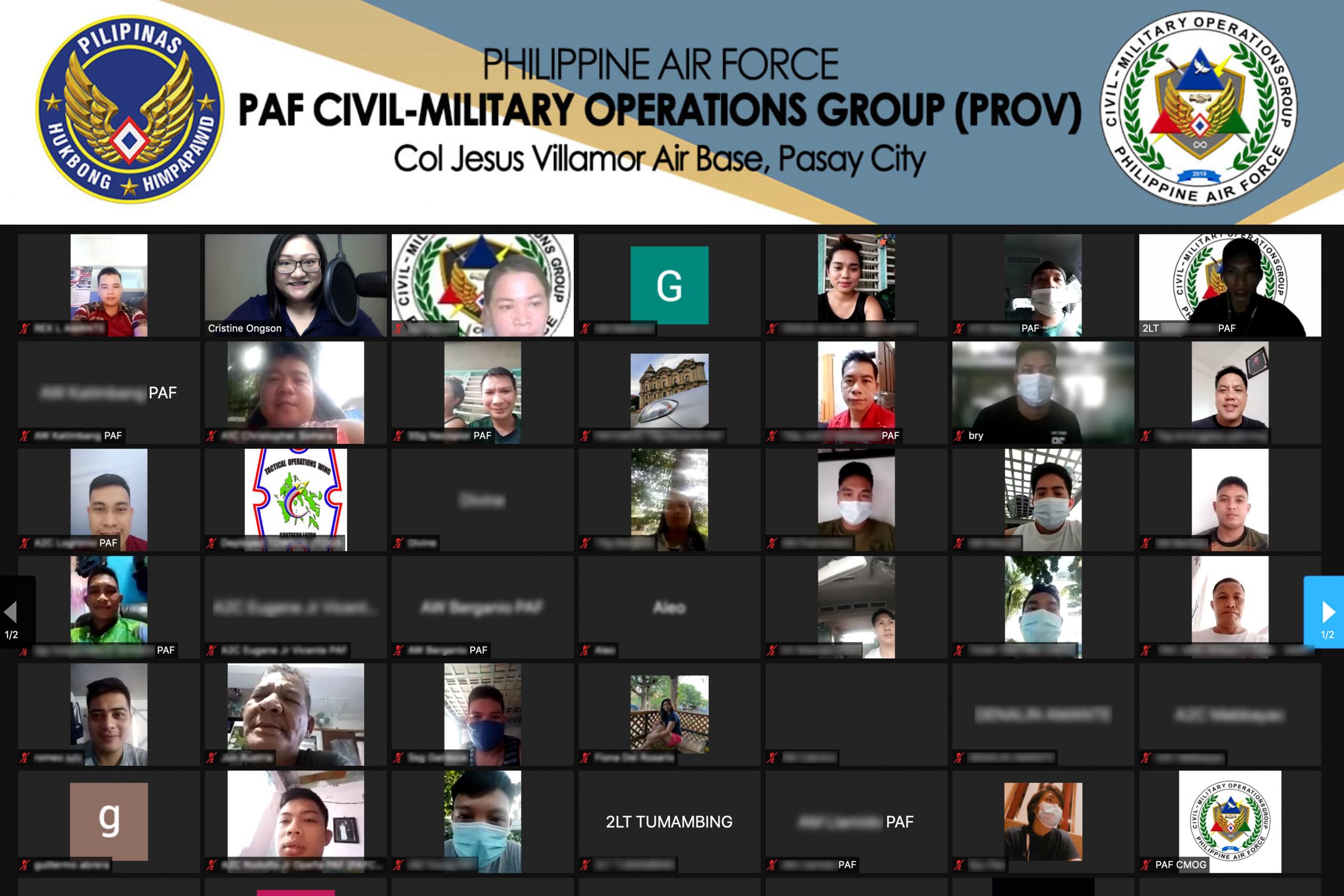 social media training philippines air force