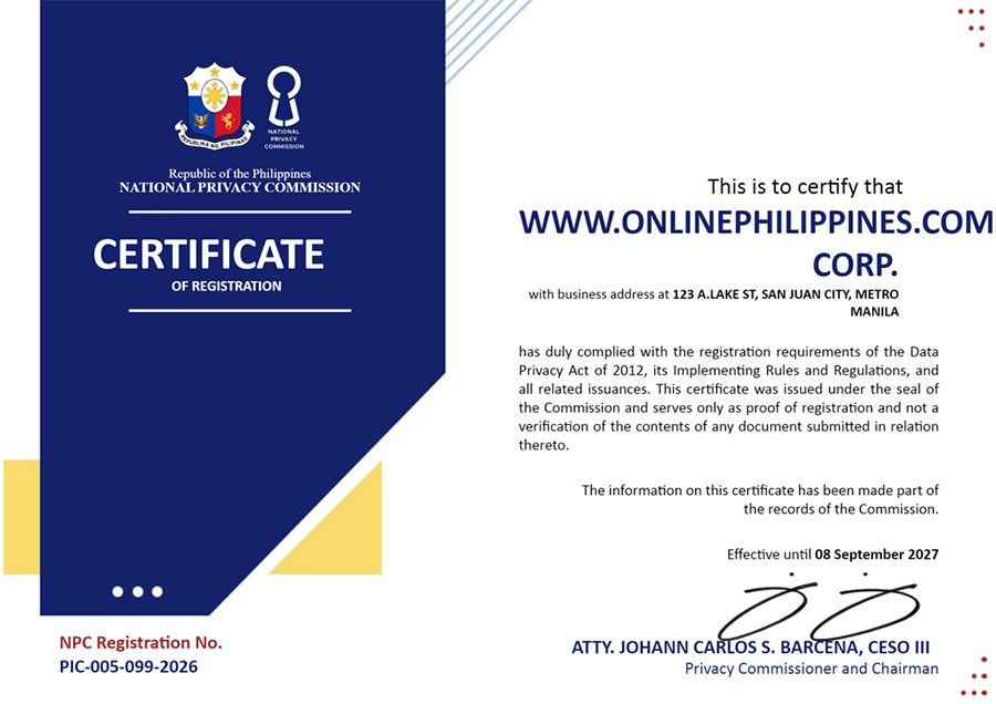 OPH Privacy Certificate Small OPH Privacy Seal 2026_small