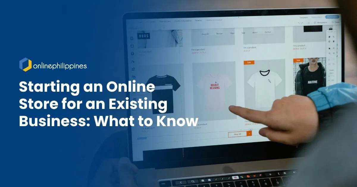 starting an online store for an existing business