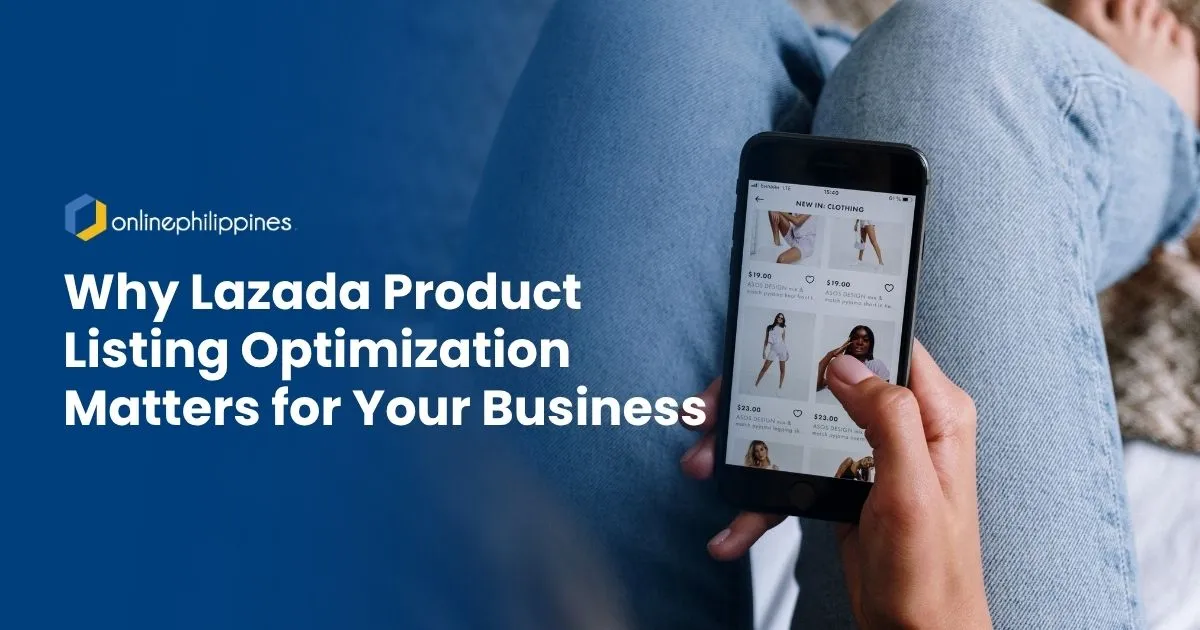 Lazada product listing optimization